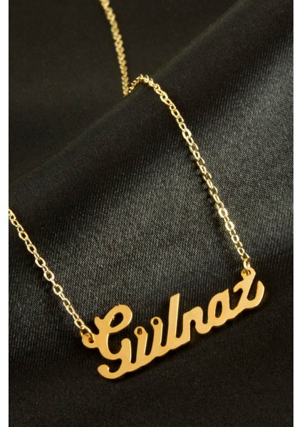 shop Gülnaz Isimli Kolye -Sarı