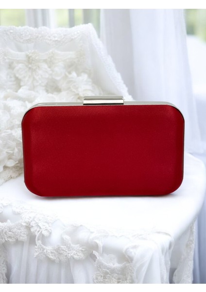 Bordo Kristal Taşlı Saten Kadın Gece Çantası Abiye Çanta Düğün Nişan Mezuniyet fiyatları