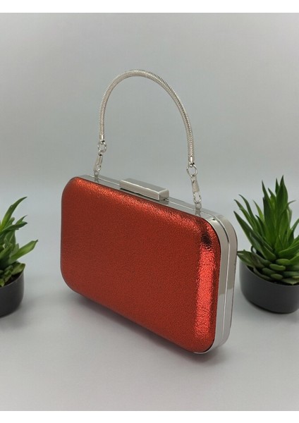 Kırmızı Renk Kristal Desenli Abiye Çanta Gece Çantası Düğün Nişan Portföy fiyatları