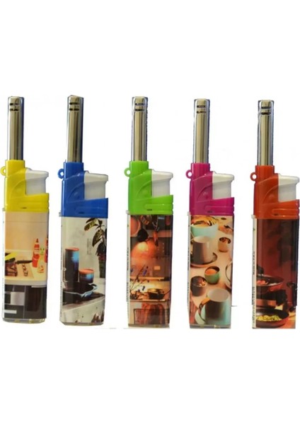 Desenli Mutfak Çakmağı 1 Adet ROYALEKS-81009