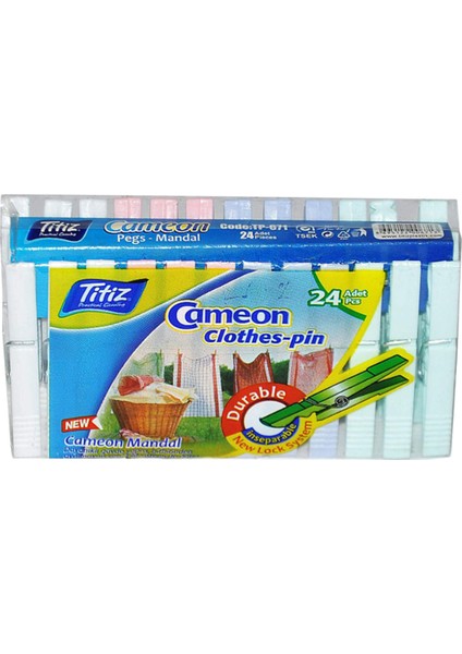Titiz TP-671 Cameon Mandal 24 Adet