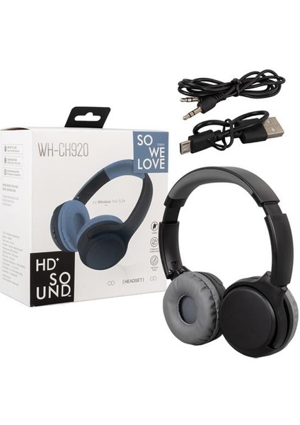 WH-CH920 Kablosuz Bluetooth Kulaküstü Tasarım Kulaklık fırsatları