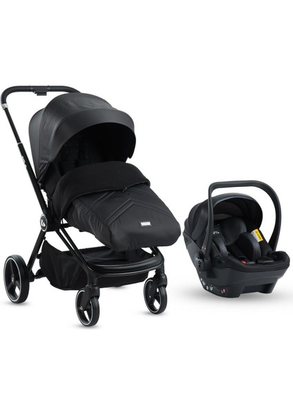 Mila Travel Sistem Bebek Arabası Siyah
