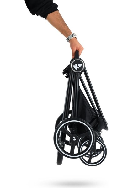 Mila Travel Sistem Bebek Arabası Siyah