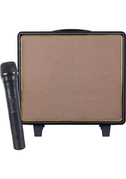 Gt-10 El Mikrofonlu Usb/sd/bt Taşınabilir Hoparlör