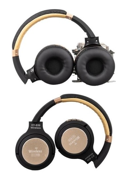XY-839 Kablosuz Bluetooth Kulaküstü Tasarım Kulaklık modelleri