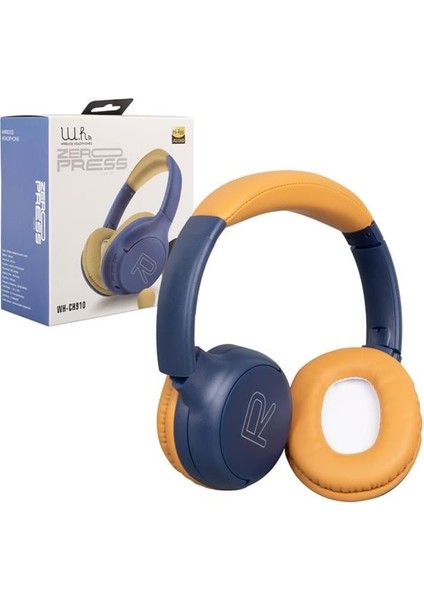 WH-CH910 Kablosuz Bluetooth Kulaküstü Tasarım Kulaklık