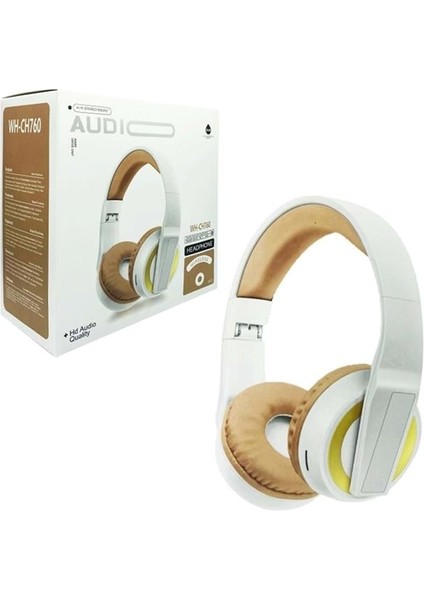 WH-CH760 Kablosuz Bluetooth Kulaküstü Tasarım Kulaklık