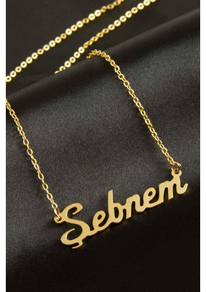 shop Şebnem Isimli Kolye -Sarı