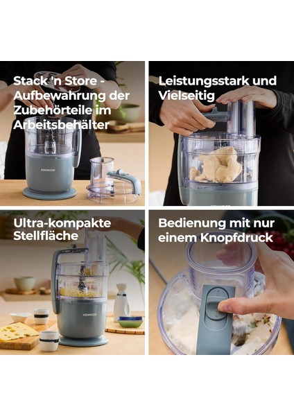 Multipro Go FDP22.130GY 650W Kompakt Mutfak Robotu – 1,3l Hazne, Rendeleme & Yoğurma indirimleri