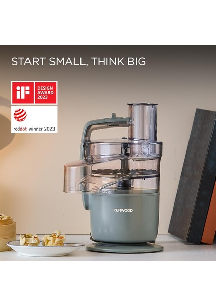 Multipro Go FDP22.130GY 650W Kompakt Mutfak Robotu – 1,3l Hazne, Rendeleme & Yoğurma