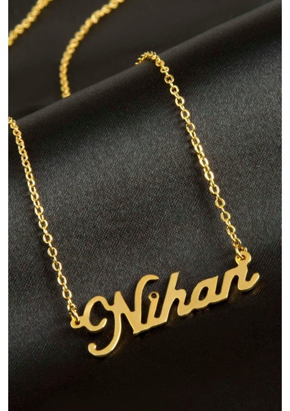 shop Nihan Isimli Kolye -Sarı