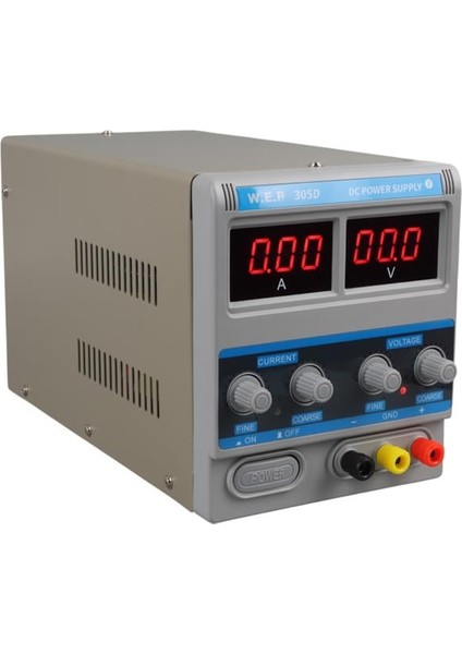 305D Ayarlanabilir Güç Kaynağı Laboratuvar Tipi Dc0-30 Voltaj 0-5 Amper Adaptör fırsatları
