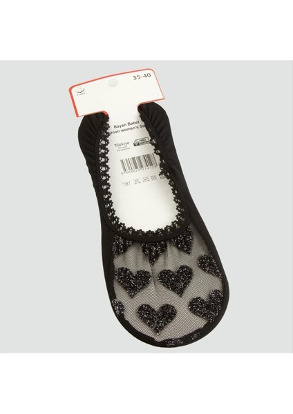 shop Kalp Babet Çorap-Siyah fiyatları