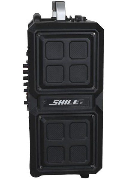 SL-2017 50 Watt Taşınabilir Seyyar Aktif Amfi Hoparlör Kablosuz El + Yaka Mikrofonlu Usb+Sd+Bt Kumandalı modelleri