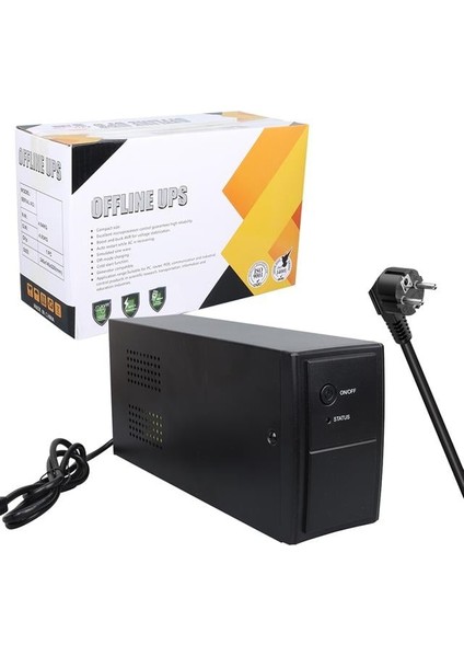 AD-850 850VA 12V9AH Ups Kesintisiz Güç Kaynağı (340X140X220MM)