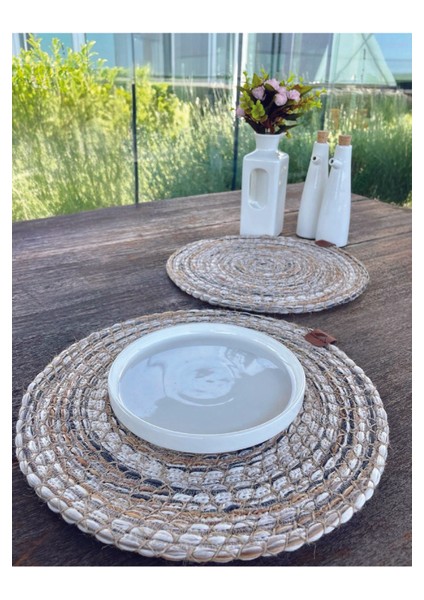 2'li Set Bohem Natural Amerikan Servis - 33 x 33 cm fiyatları