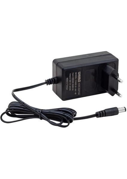 12 Volt 2 Amper 24 Watt Plastik Kasa Priz Tipi Adaptör (5.5x2.5 Uçlu) modelleri