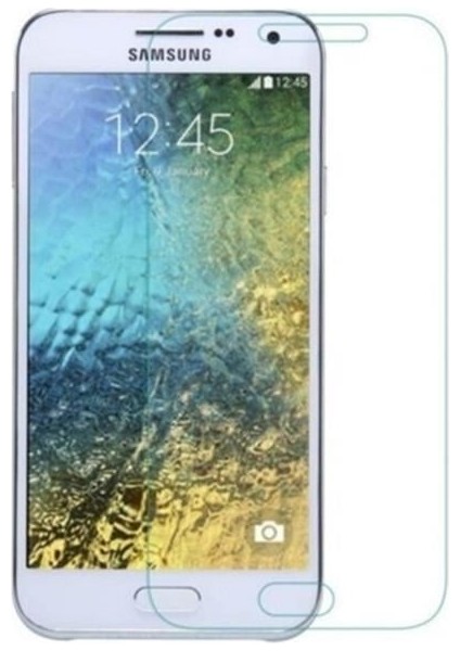 Powermaster Samsung E7 Aynalı Ön Cam Kırılmaz Ekran Koruyucu