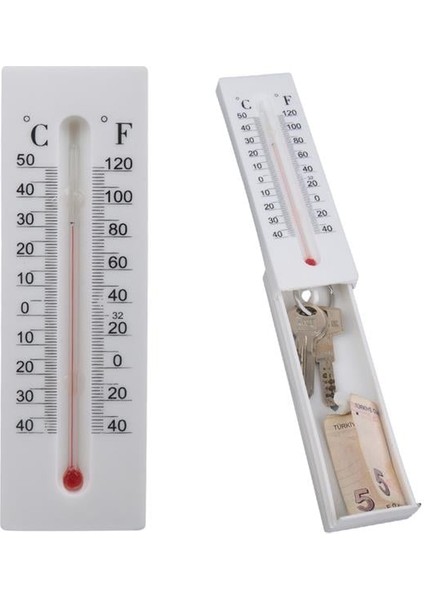 SN-24891 Dekoratif Gizli Bölmeli Termometre