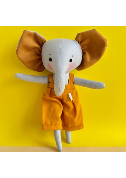 Fil Pofi El Yapımı Bez Bebek