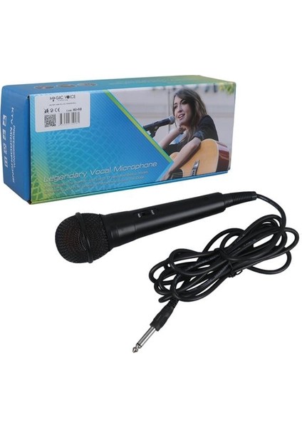 MV-901 Dinamik Profesyonel El Mikrofonu 2.5 Metre Kablolu modelleri