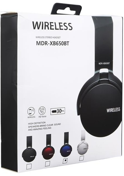 XB650BT Kablosuz Bluetooth Kulaküstü Kulaklık fırsatları