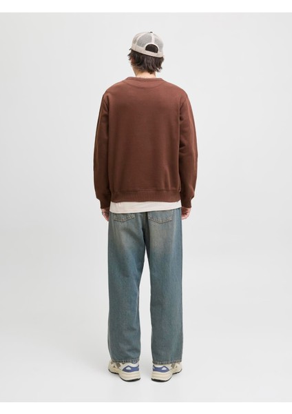 Jornorrebro Emb Sweat Crew Noos Deep Mahogany modelleri