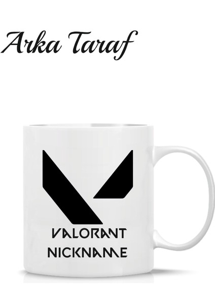 Kişiye Özel Valorant Temalı Kupa Bardak fiyatları