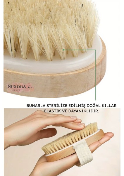 Doğal At Kılı Selülit Fırçası Batık Tüy ve Çatlak Karşıtı indirimleri