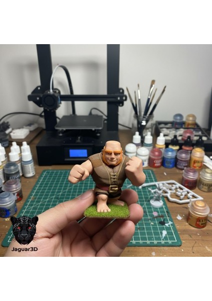 Clash Royale Dev(Gıant)Karakter Figürü 20CM
