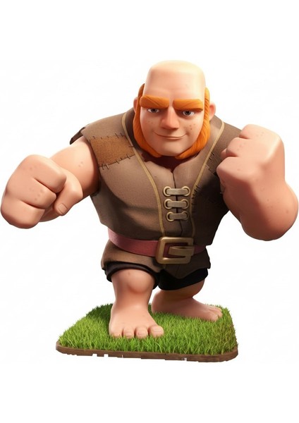 Clash Royale Dev(Gıant)Karakter Figürü 20CM fiyatları