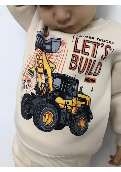 Erkek Çocuk Kepçe Desenli Alt Üst Takım Kepçeli Alt Üst Takım Modelleri Çocuk Eşofman Takımı fırsatları