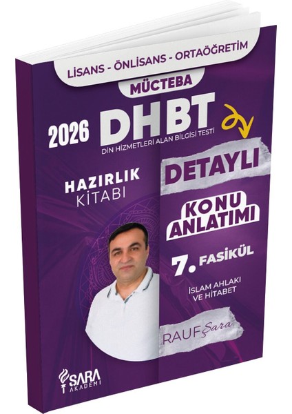 Dhbt Konu Anlatımlı Detaylı Hazırlık Seti 7 Fasikül - Şara Akademi