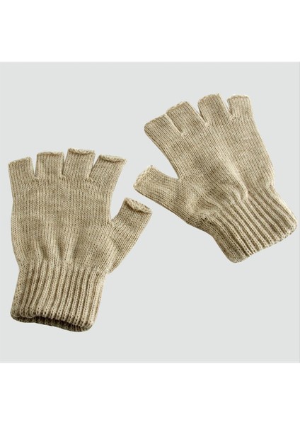 shop Kesik Uçlu Eldiven-Sütlü Kahve