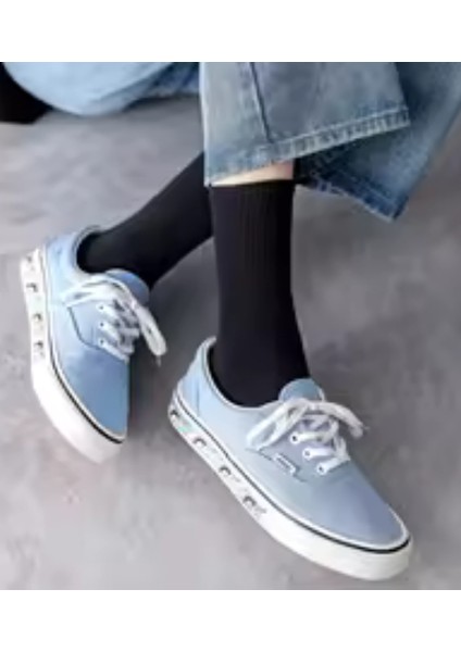 5'çift Unisex Düz Desensiz Tenis ve Kolej Çorabı Özel Günlük & Spor Giyimleri Için Şık Görünüm Siyah & Beyaz Renk Seçenegi Ile fiyatları