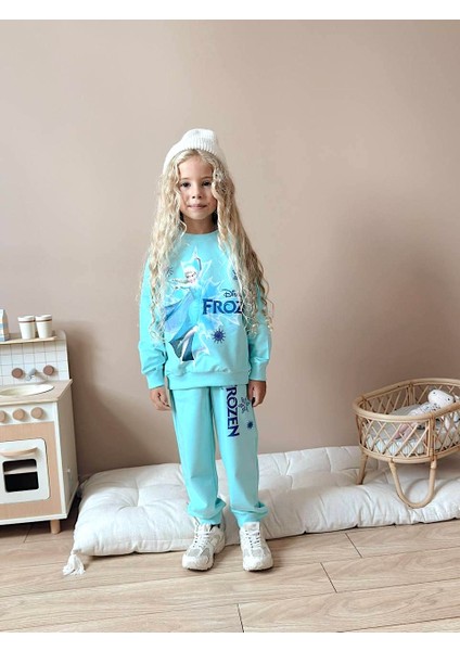 Kız Çocuk 3iplik %100 Pamuk Kalın Penye Renkli Kışlık Eşofman Takımı fiyatları