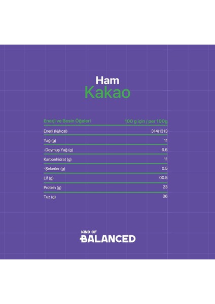 Ham Kakao 140 gr modelleri