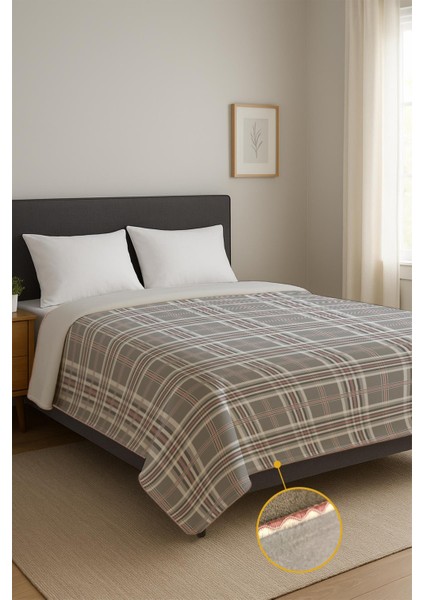 Soft Touch Desensiz Çift Kişilik Yumuşak Dokulu Modern Battaniye – Minimalist Konfor Serisi YBT0001