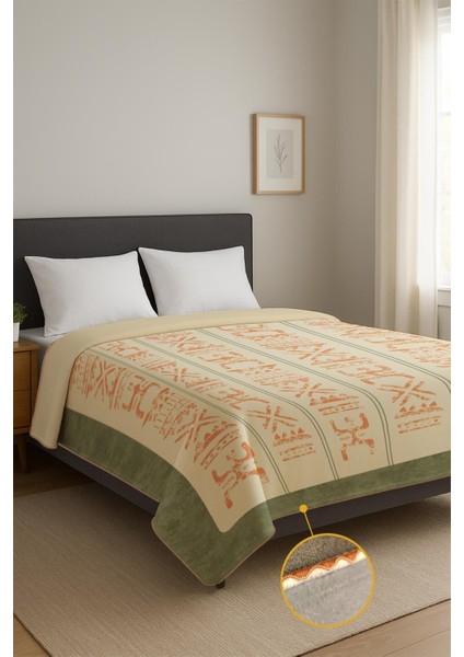 Soft Touch Desensiz Çift Kişilik Yumuşak Dokulu Modern Battaniye – Minimalist Konfor Serisi YBT0007