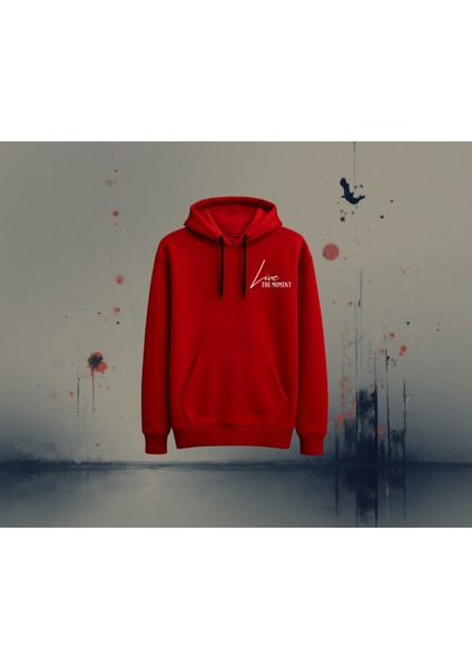 Yyz Store Dijital Baskılı 3 Iplik Şardonlu Kapüşonlu Sweatshirt