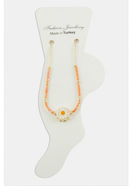 shop Nazar Miyoki Boncuk Halhal-Turuncu