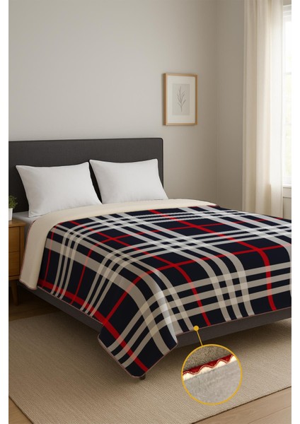 Soft Touch Desensiz Çift Kişilik Yumuşak Dokulu Modern Battaniye – Minimalist Konfor Serisi YBT0003