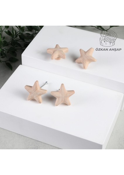 Deniz Yıldızı Ahşap Kulp Lüks Country Mutfak Mobilya Dolap Çekmece Kulbu fiyatları