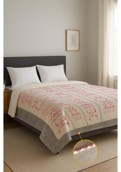 Soft Touch Desensiz Çift Kişilik Yumuşak Dokulu Modern Battaniye – Minimalist Konfor Serisi YBT0008