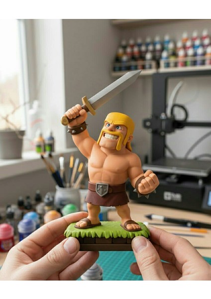 Clash Royale Barbar Karakter Figürü 20CM