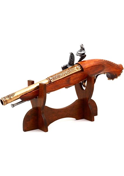 Denix Dekoratif Çakmaklı Korsan Tabancası 36 Cm, 18. Yüzyıl indirimleri