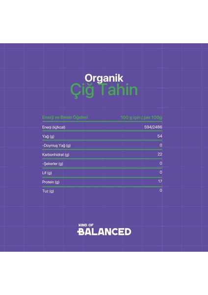 Organik Çiğ Tahin 300 gr (Organik Sertifikalı) modelleri