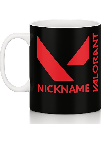 Kişiye Özel Valorant Temalı Kupa Bardak