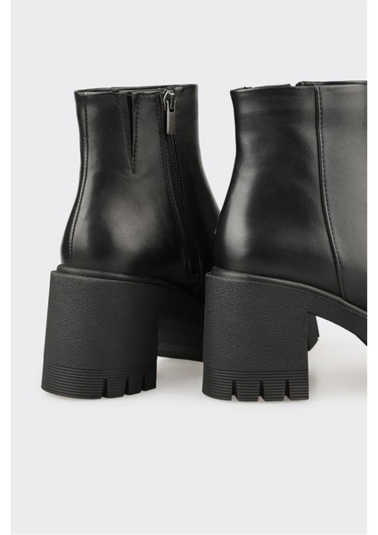 Siyah Deri Kadın Günlük Bot fırsatları